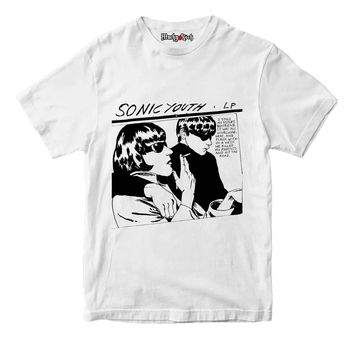 Polera Sonic Youth Vintage LP