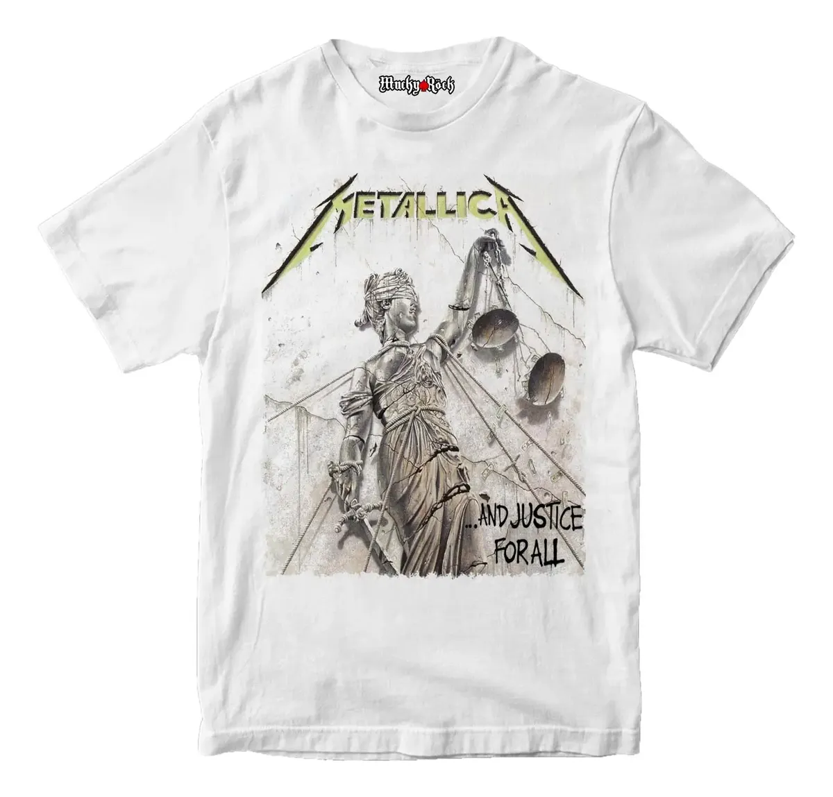 Polera Metallica And Justice For All Vintage
