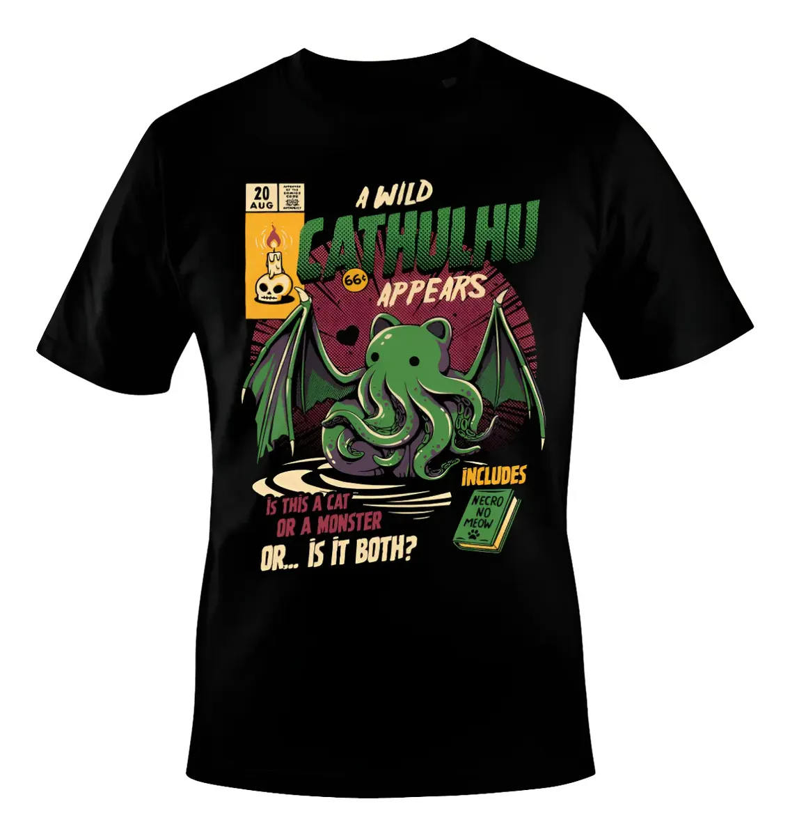 Polera Cthulhu Vintage Horror