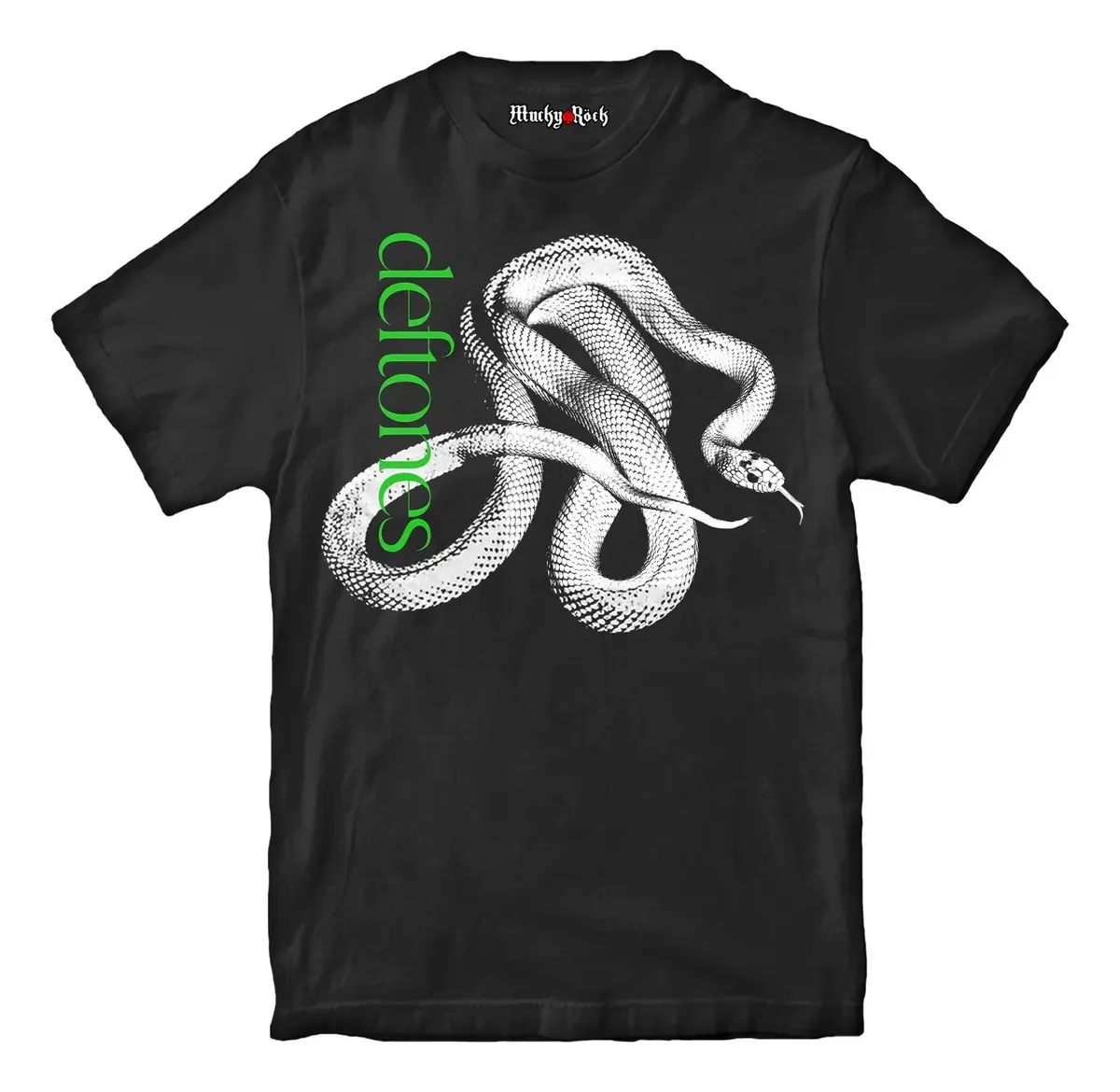 Polera Deftones Snake Minimal