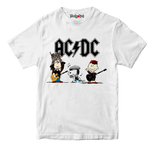Acdc - Snoopy - Polera - Banda - Mucky Rock