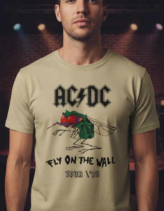 Polera AC/DC Fly On The Wall Vintage