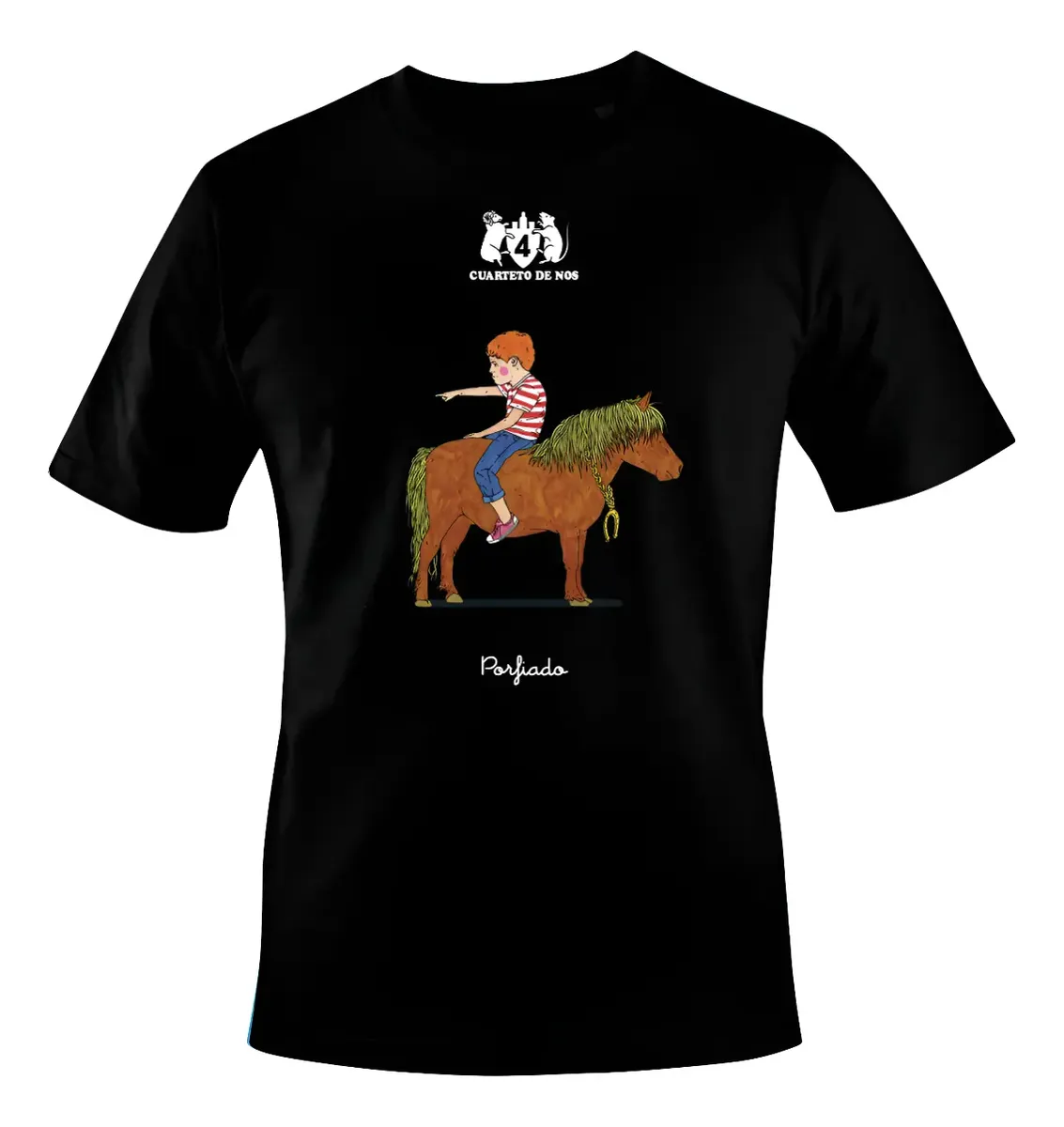 Polera Cuarteto de Nos Porfiado Classic