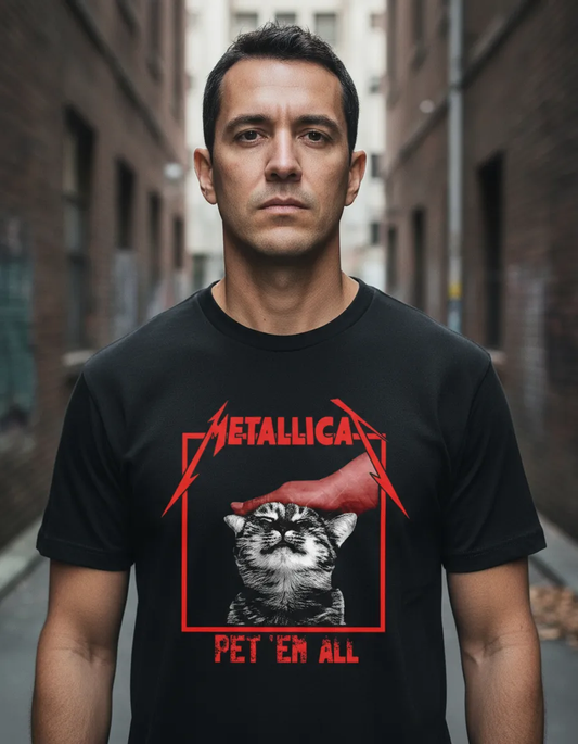 Polera Metallica Pet ’Em All Edition