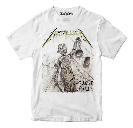 Polera Metallica And Justice For All Vintage