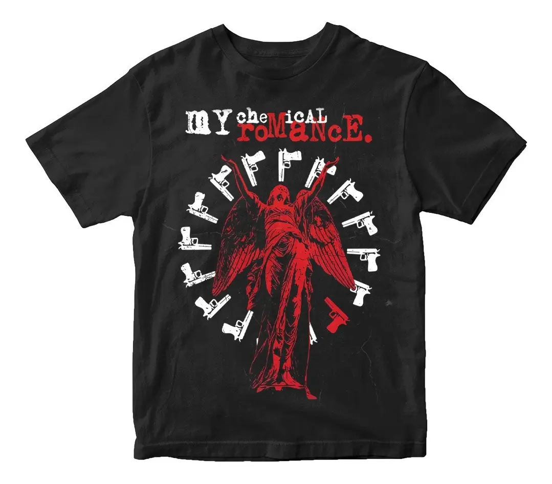 Polera My Chemical Romance Angel Guns Edition