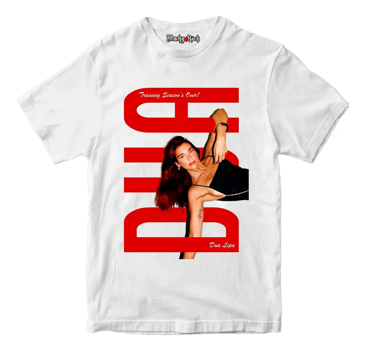Polera Dua Lipa “Training Season” White Edition